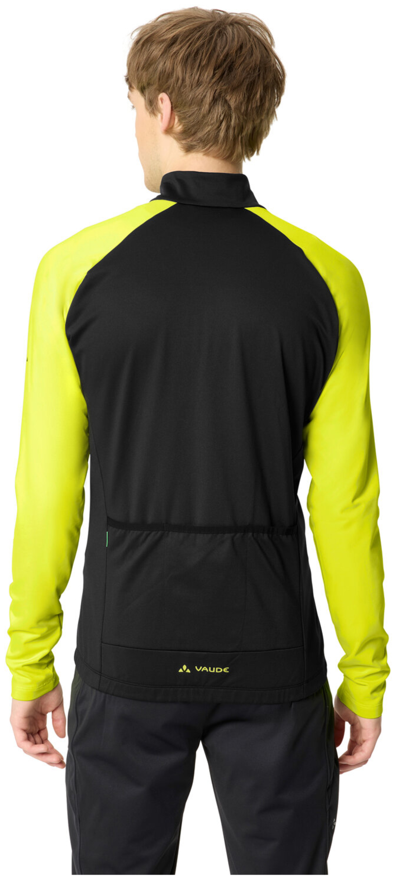 VAUDE Heren Posta LS Tricot II neon geel