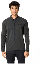 VAUDE Heren Wintry FZ LS-Shirt grafiet