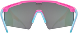 uvex Flowline fietsbril Roze Mat / Mirror Blue