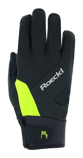 Roeckl Reichenthal 2 Jr. Handschoenen Junior zwart/fluo geel