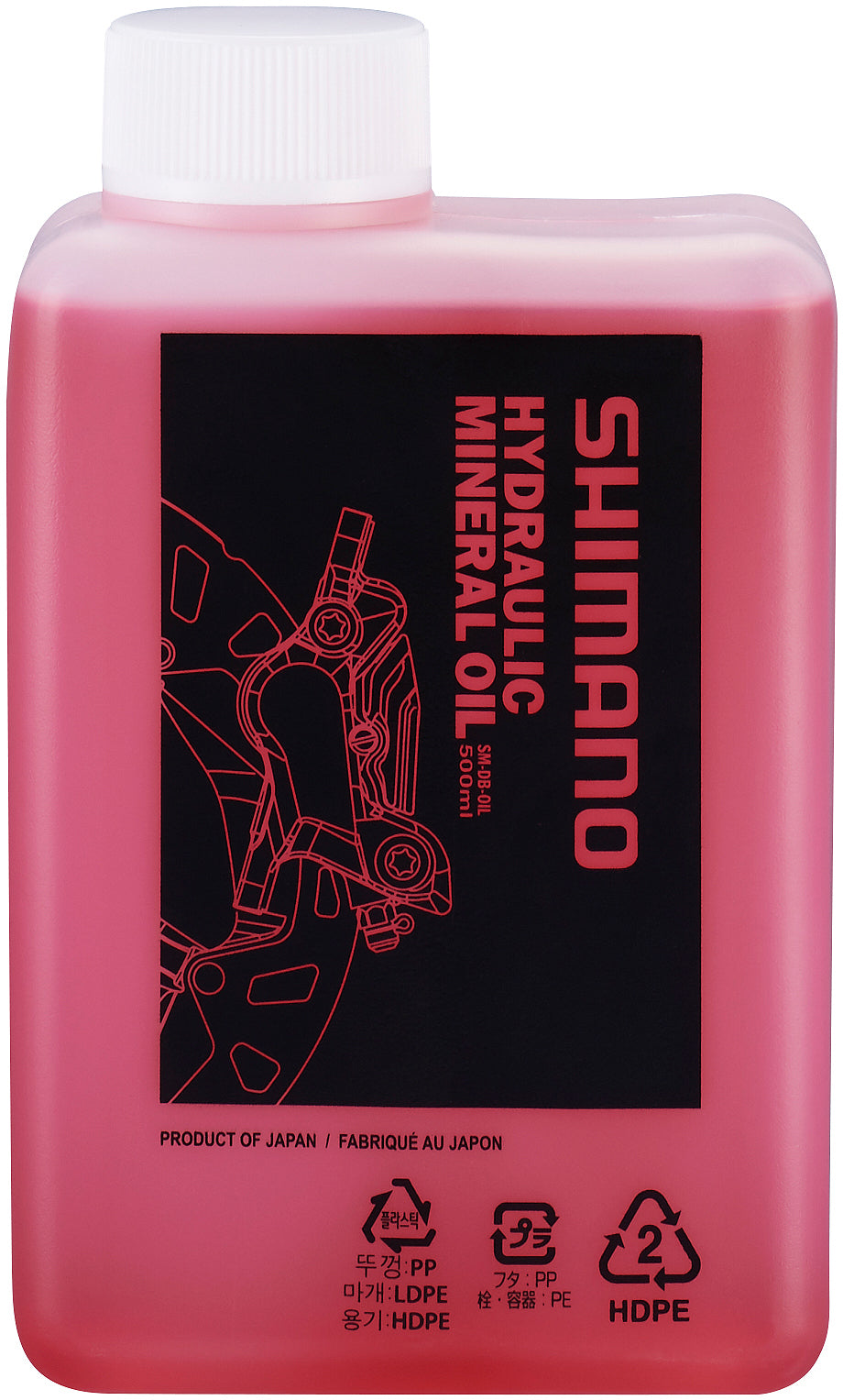 Shimano minerale olie voor schijfremmen 500ml