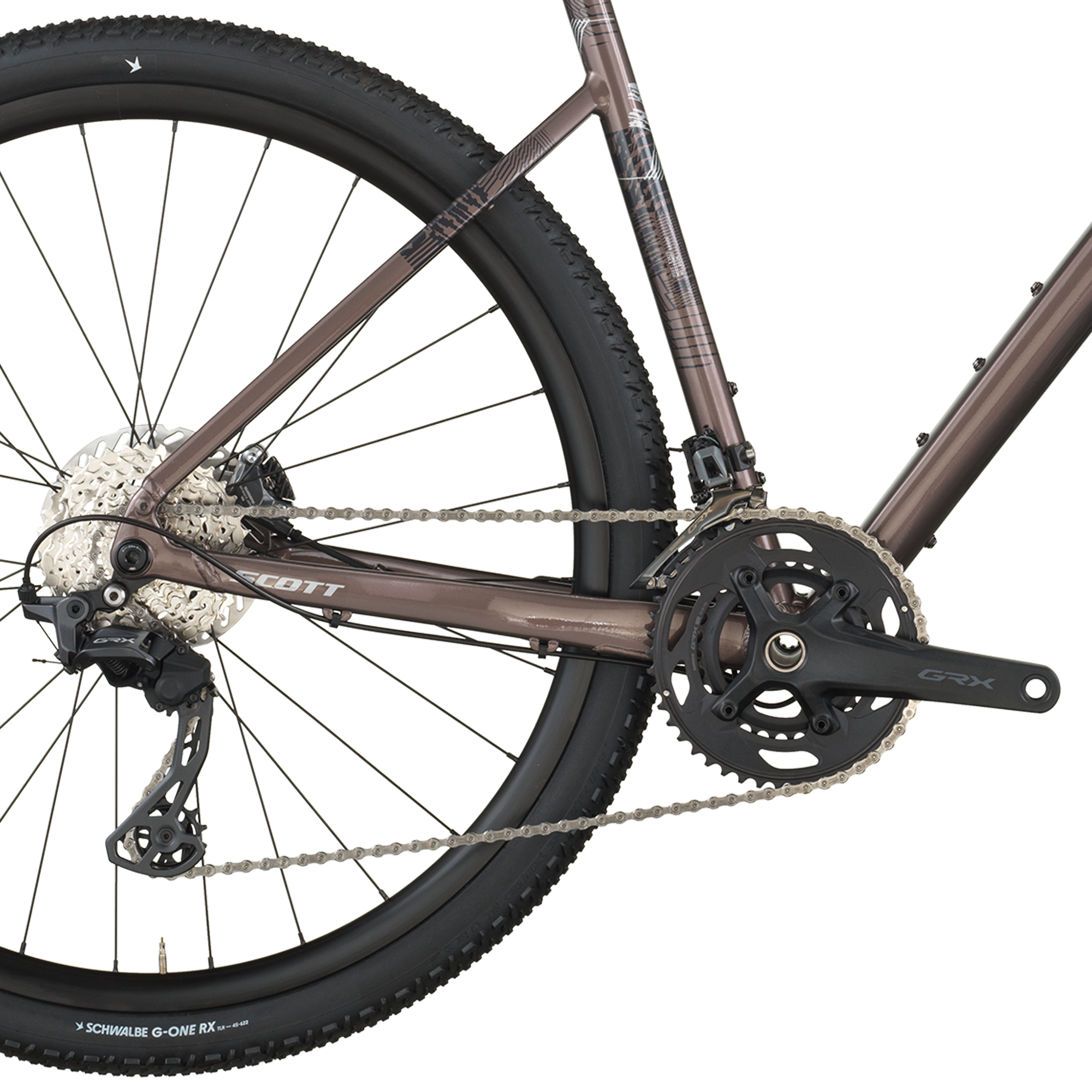 Scott Speedster Gravel Team pruimgrijs
