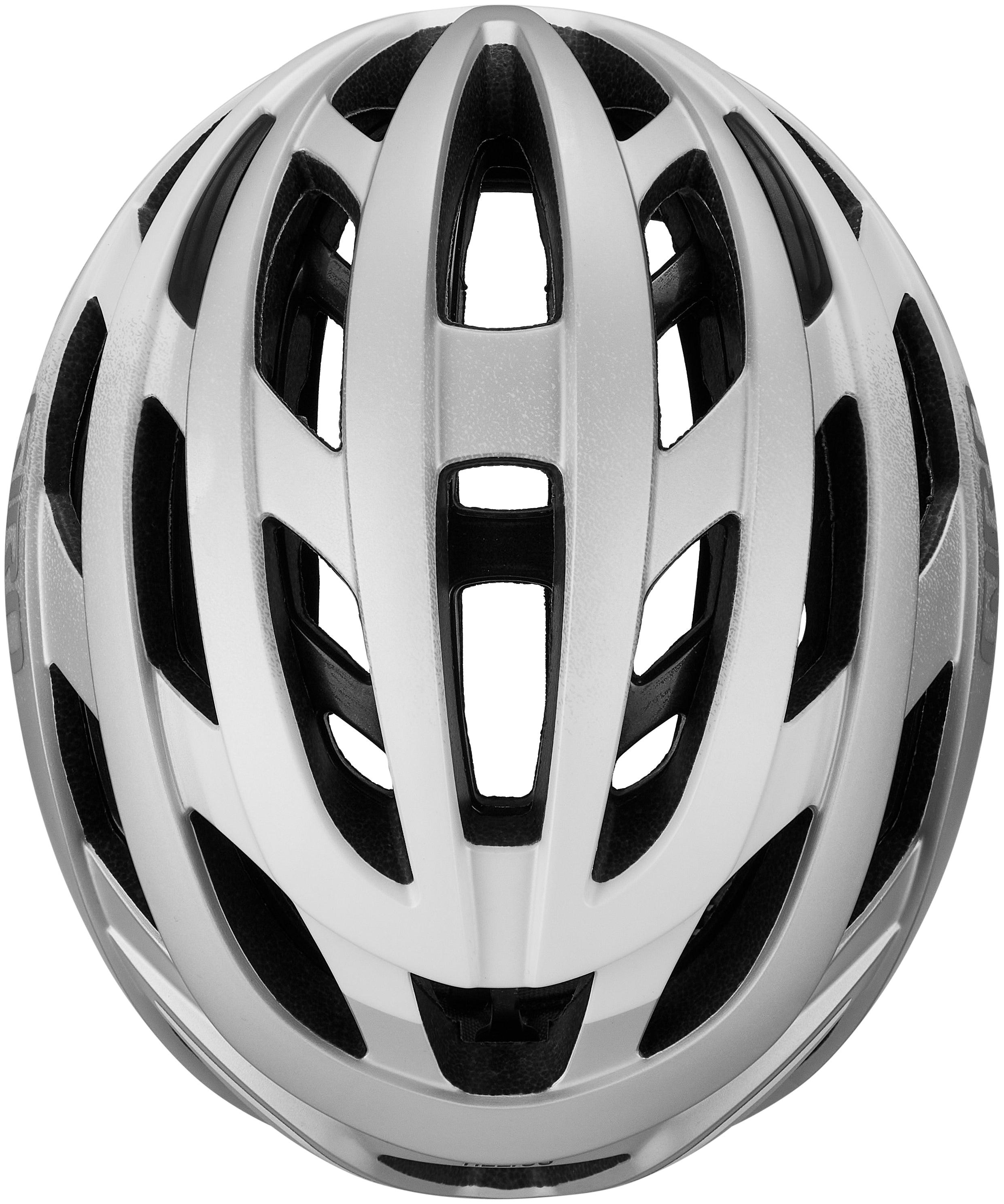 Giro Helios Spherical Helm mat wit/zilver vervaging