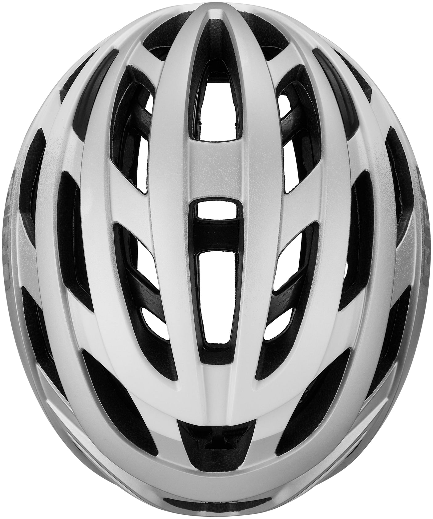 Giro Helios Spherical helm mat wit/zilver vervaging