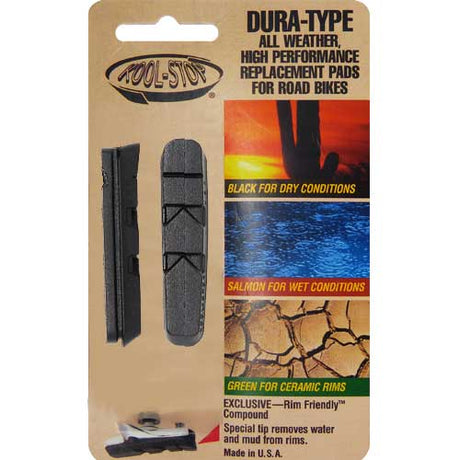 Kool Stop Dura Type remblokken voor aluminium velgen zwart