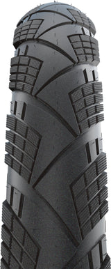 SCHWALBE Marathon Efficiency Evo vouwband 28x2.15" Addix Race V-Guard E-50 TLE Reflex zwart/transparant