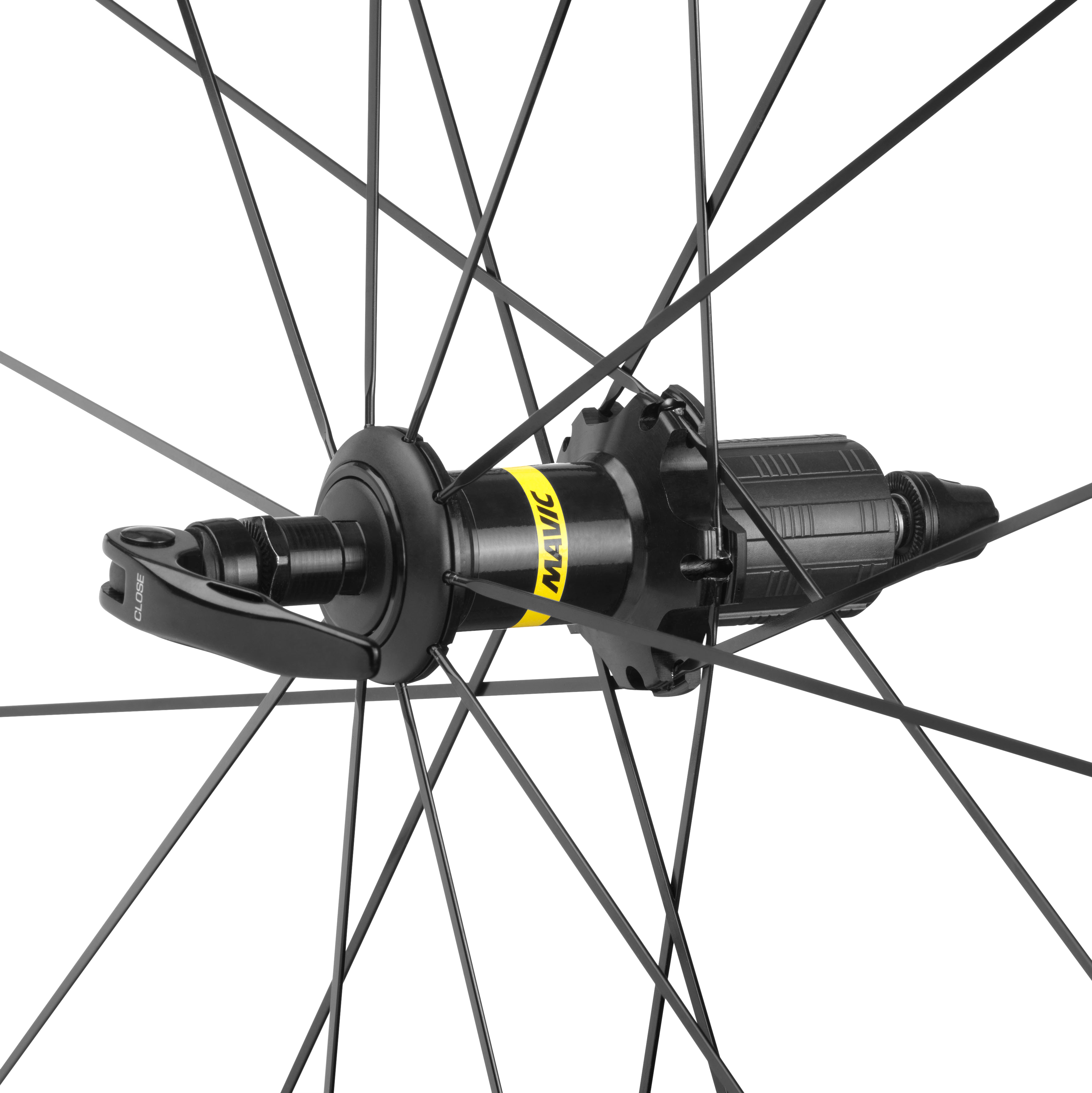 Mavic Crossride UB achterwiel zwart