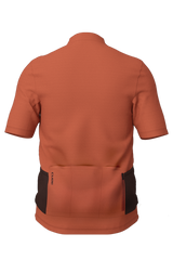 Cube GRAVEL Shirt Full Zip CARGO korte mouw rood