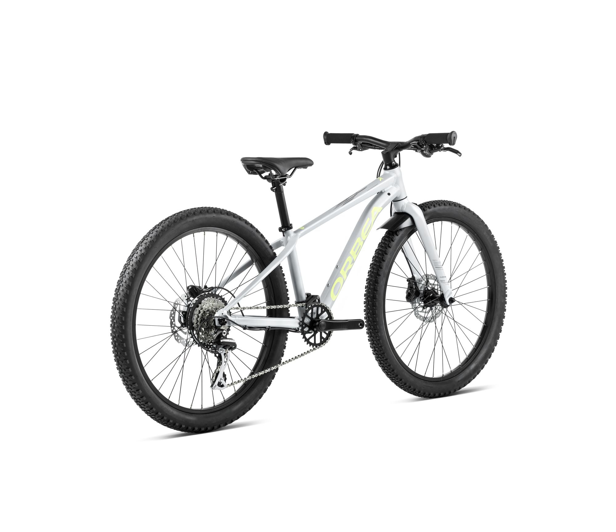 Orbea MX 24 TEAM DISC Zilver - Limoen (2025)