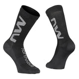 Northwave Extreme Air Mid Sokken Zwart/Grijs