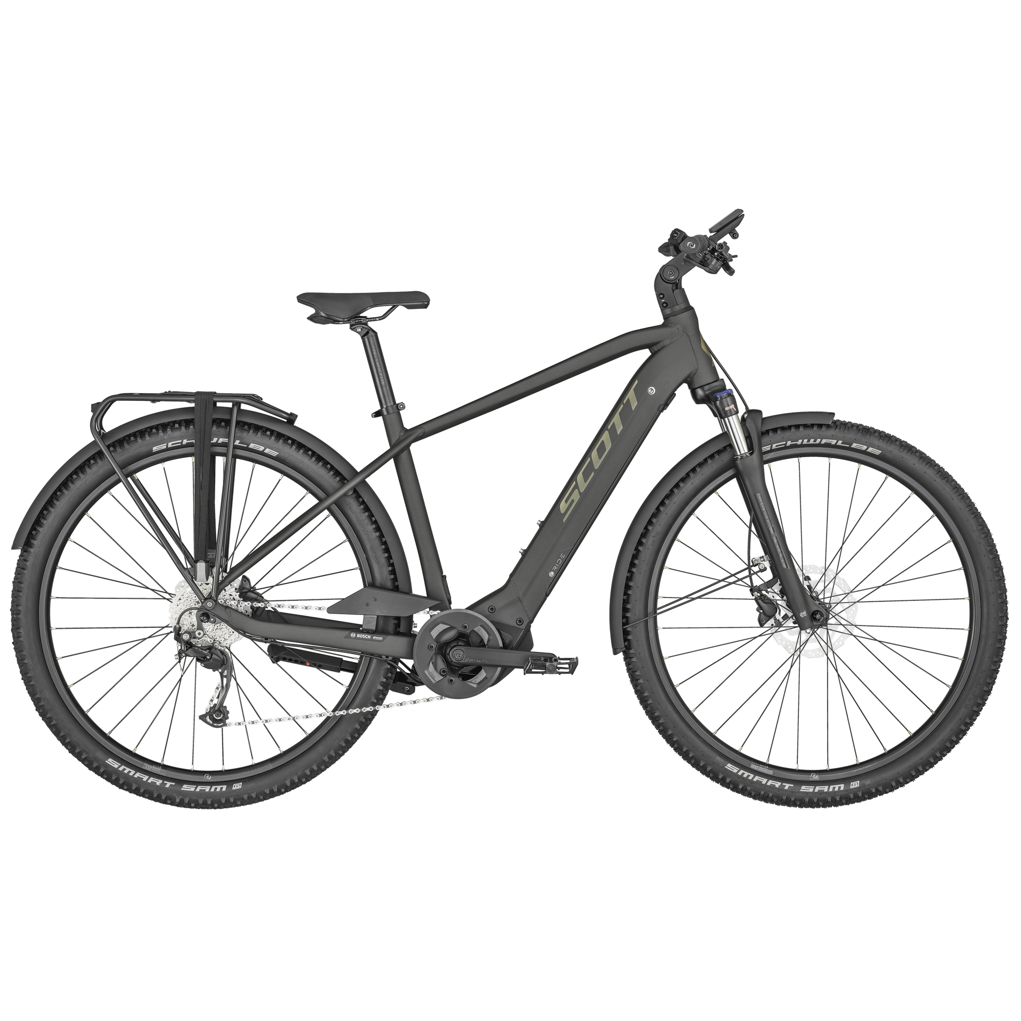 Scott Sub Cross eRIDE 20 Heren EQ Donker Geanodiseerd Grijs (2024)