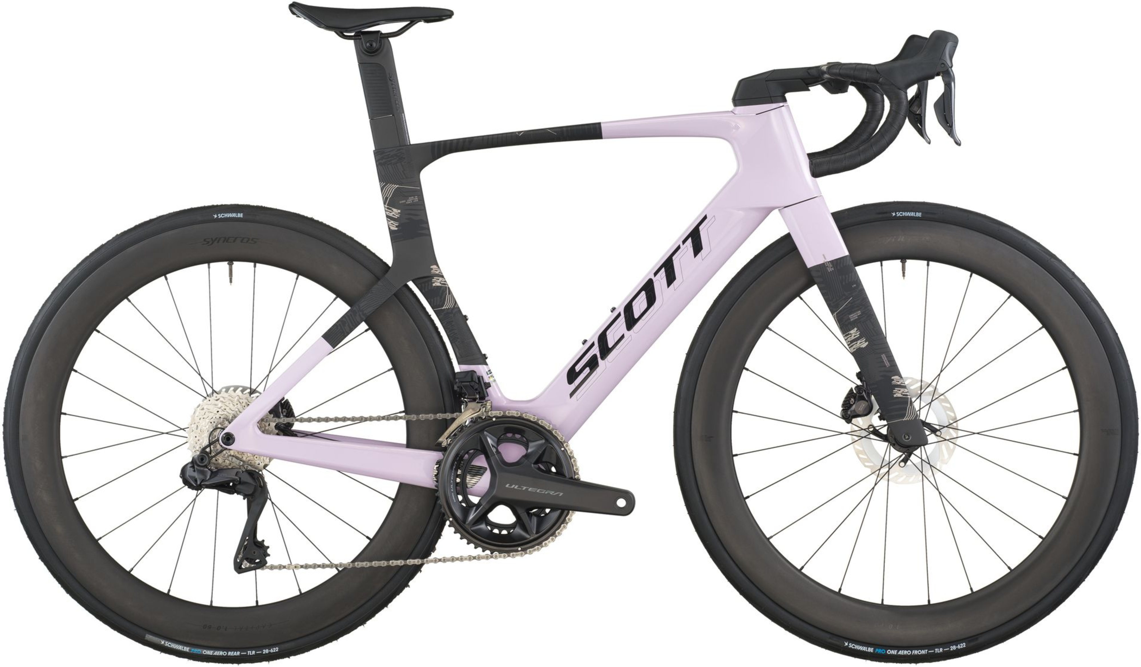Scott Foil RC 10 violet roze/carbon zwart