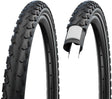 Schwalbe LandCruiser Plus Perform Draadband 28x1.60" PunctureG E-25 Green Compound Reflex zwart