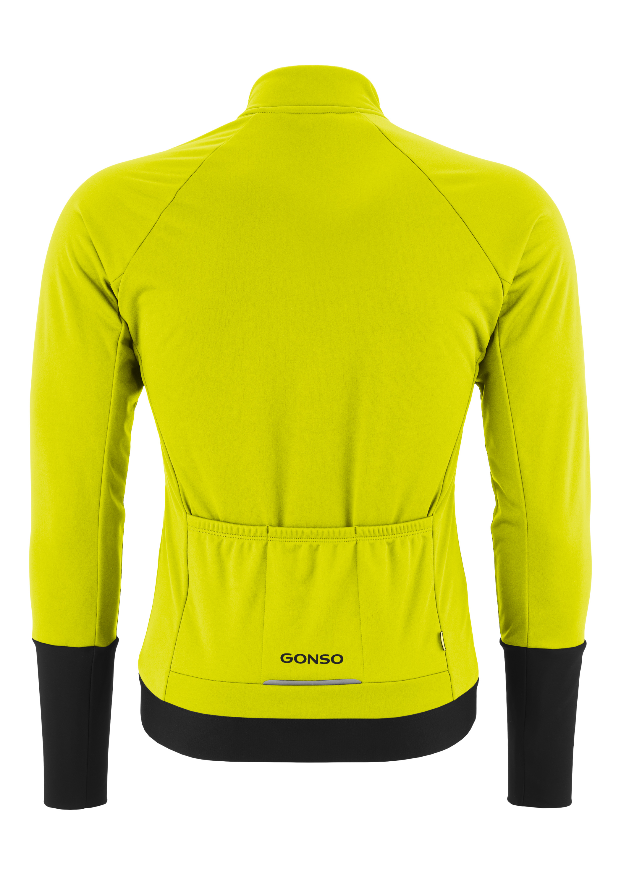 Gonso Road Jacket Softshell M safety geel