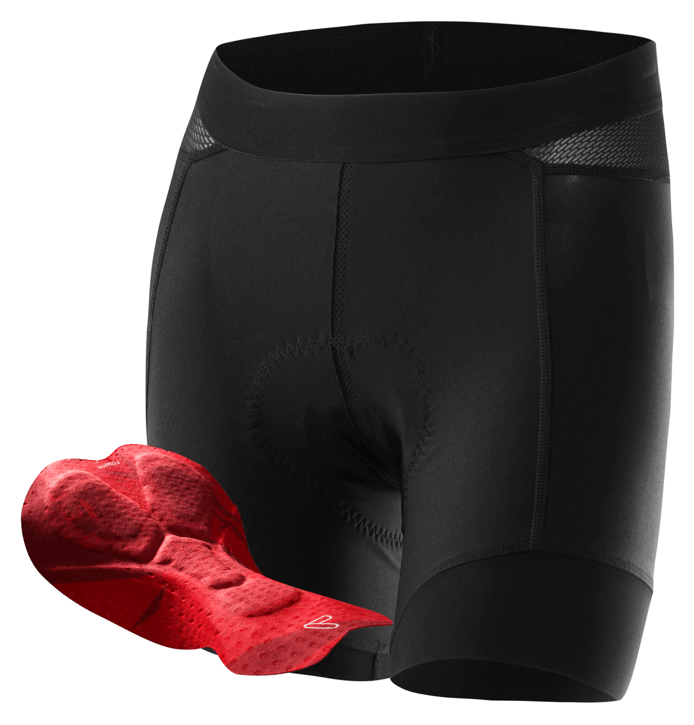 Löffler W Fietsshorts Light Hotbond® Zwart