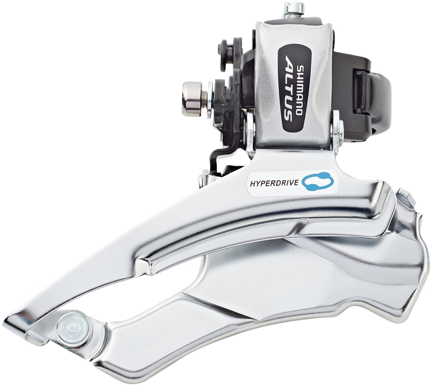 Shimano Altus FD-M313 voorderailleur 7/8-speed klem Dual-Pull zwart/zilver