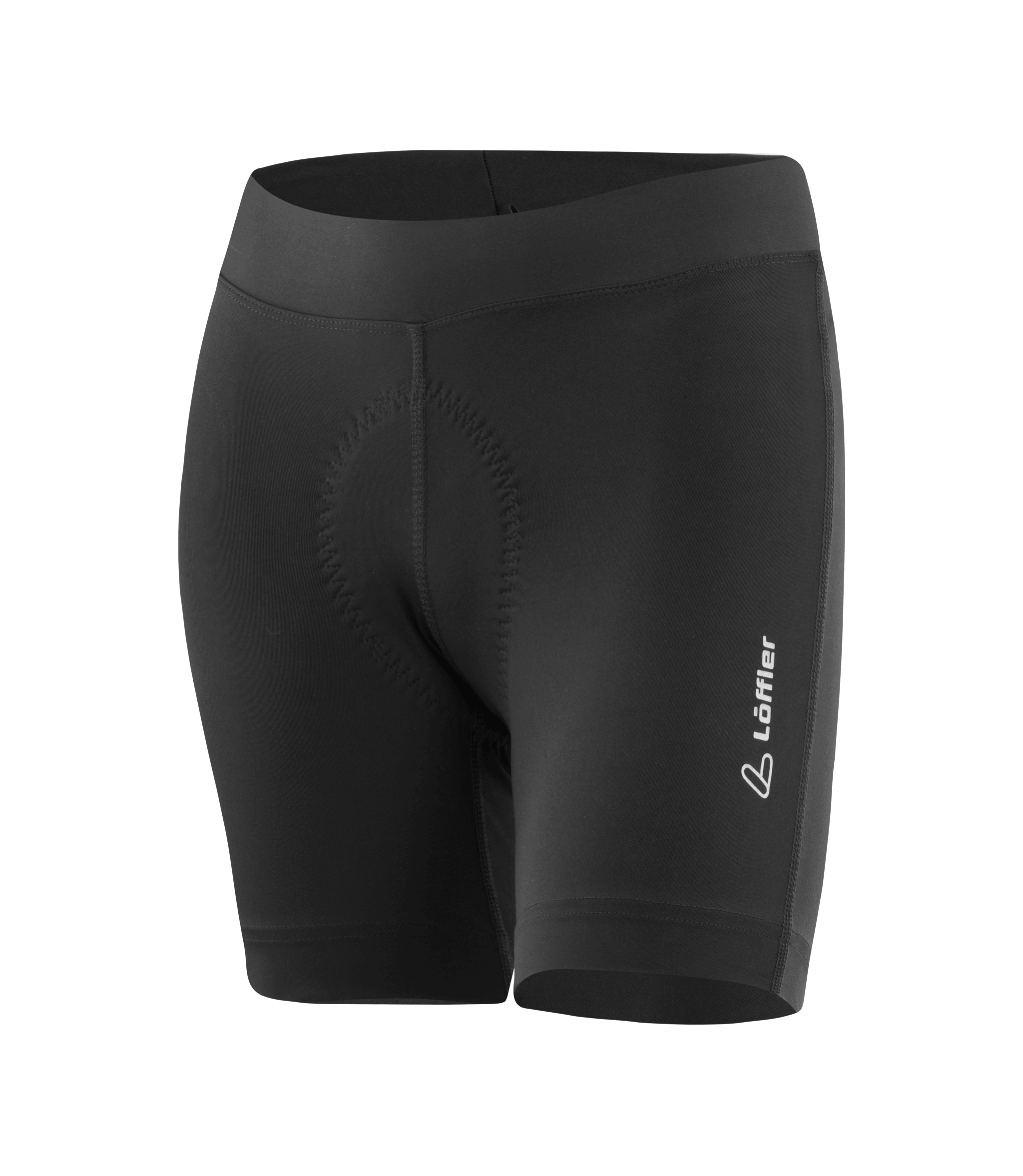 Löffler W Fiets Tights X-Short Basic Zwart