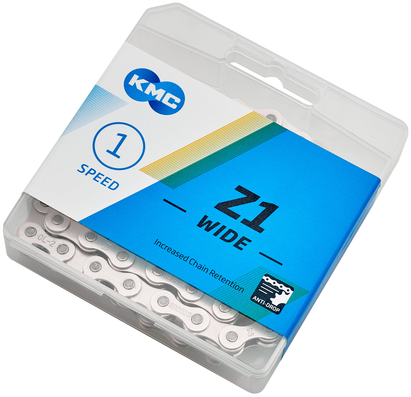 KMC Z1 Wide Kette 1-fach silber