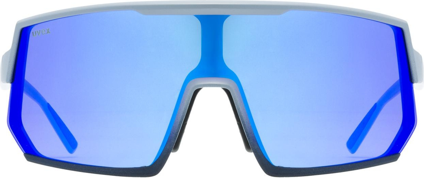 uvex Sportstyle 235 fietsbril Rhino Deep Space Mat / Mirror Blue