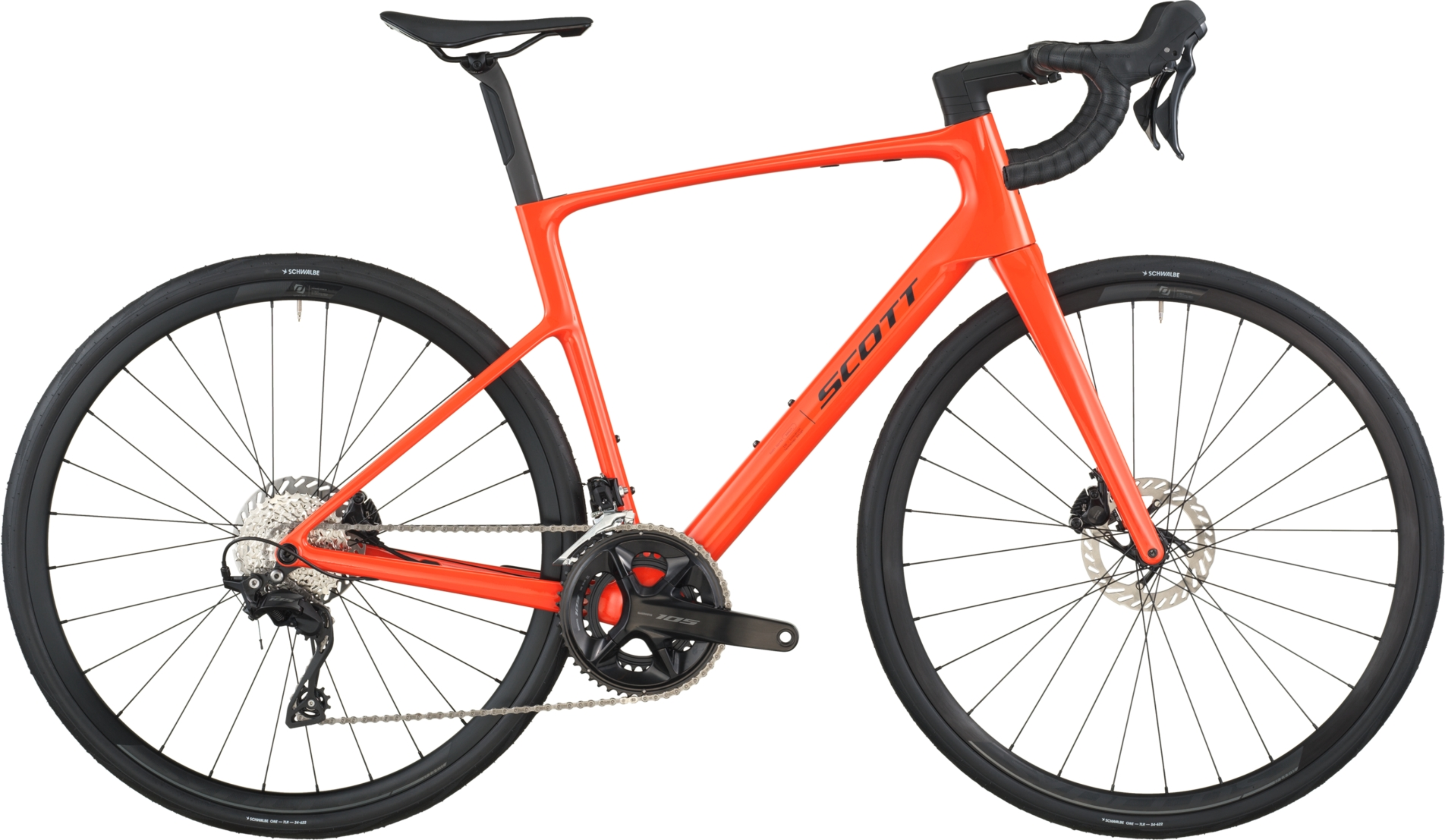 Scott Addict 50 vlammend oranje