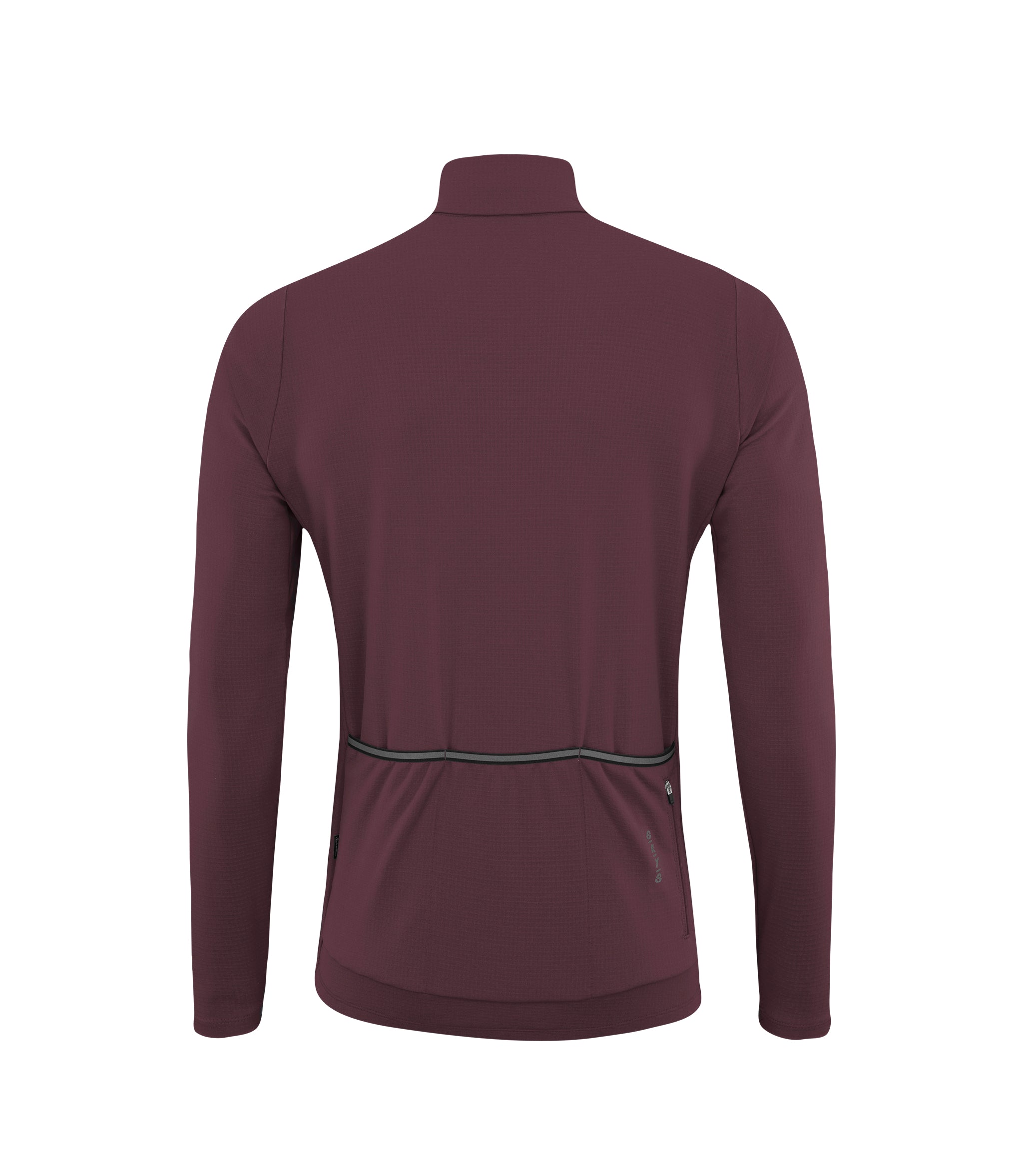 Löffler M Bike L/S Jersey Skys Merino Mid Kastanje