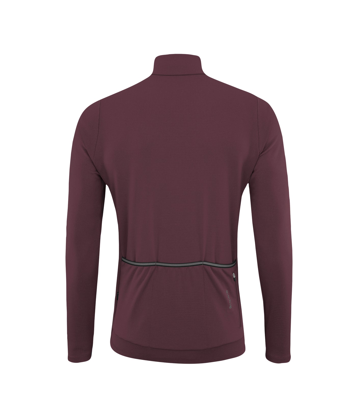 Löffler M Bike L/S Jersey Skys Merino Mid Kastanje