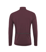 Löffler M Bike L/S Jersey Skys Merino Mid Kastanje