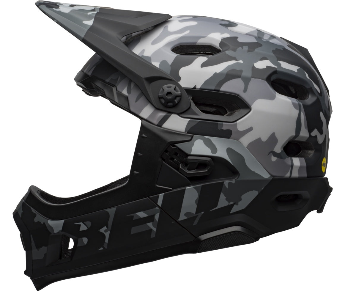 Bell Super DH Mips mat/glanz zwart camo