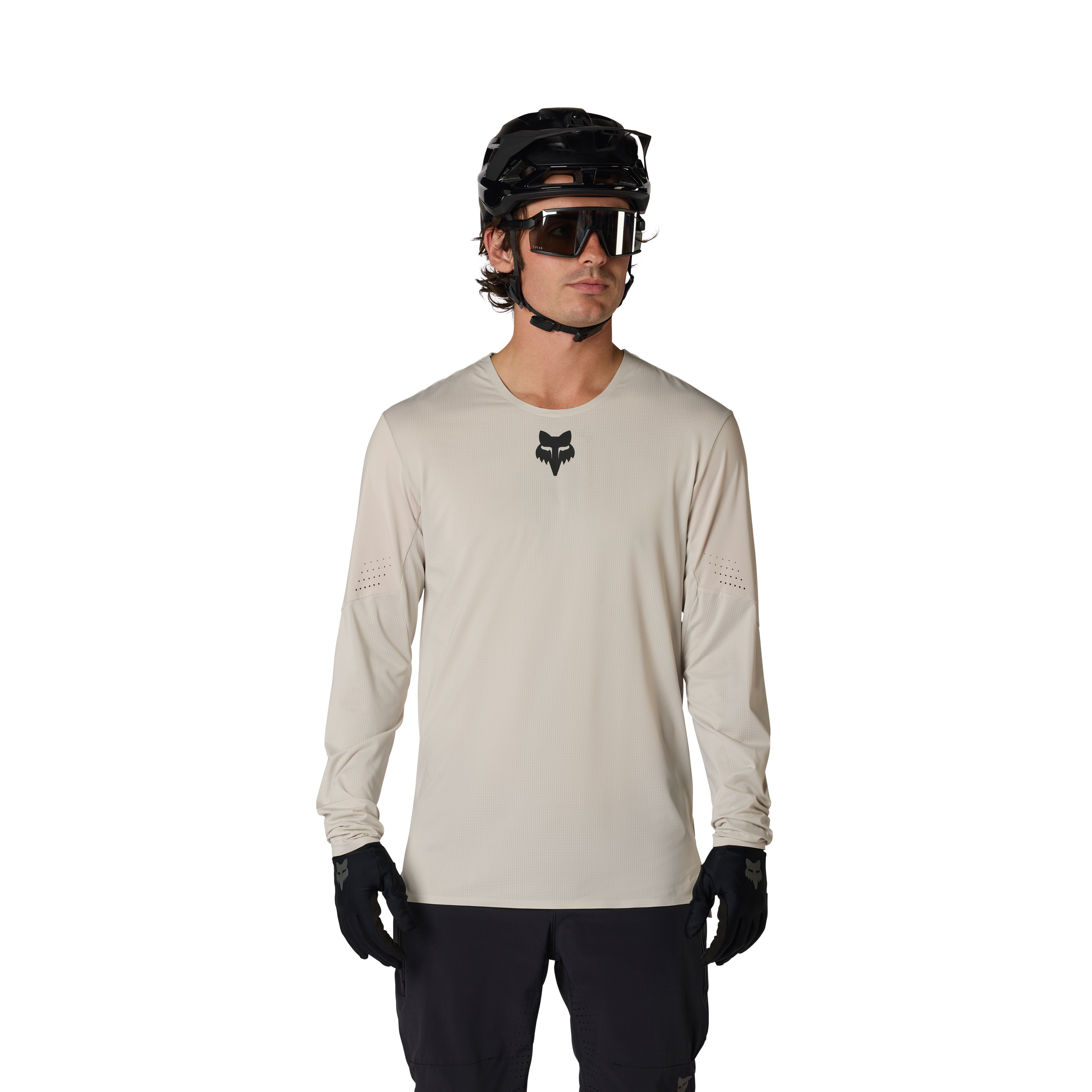 Fox Flexair LS Jersey Krijt