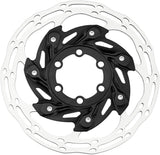 SRAM Centerline XR Rotor remschijf Tweeledig Afgerond profiel 6-gaats zwart/zilver