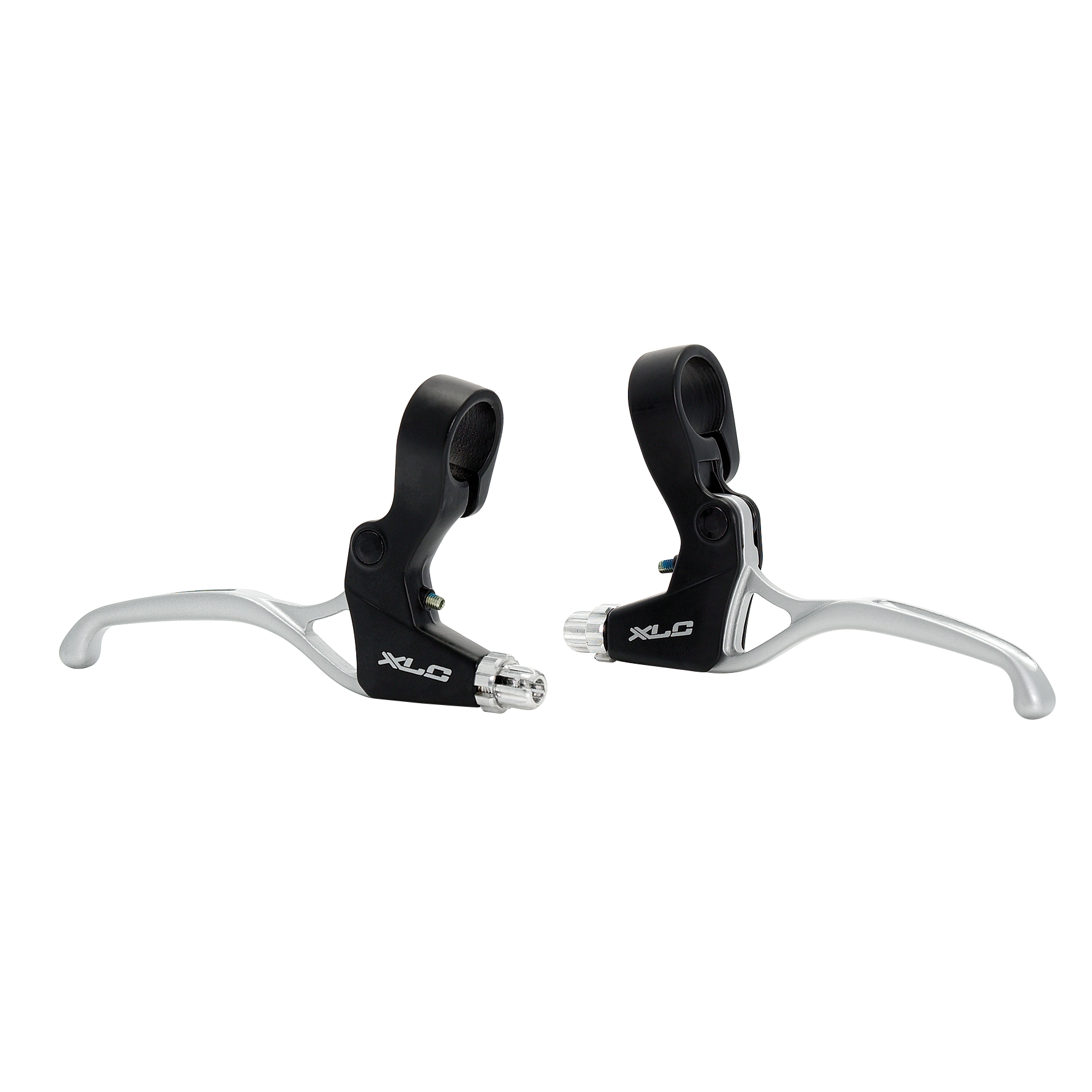 XLC BL-V02 remhendel set voor draaigreep zwart/zilver