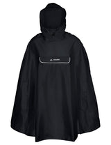 VAUDE Valdipino Poncho zwart