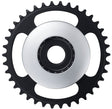 Shimano STEPS E6100 kettingblad Cl: 46,5 mm zonder kettingkast zilver