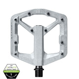Crankbrothers Stamp 2 Small platform-pedaal raw silver