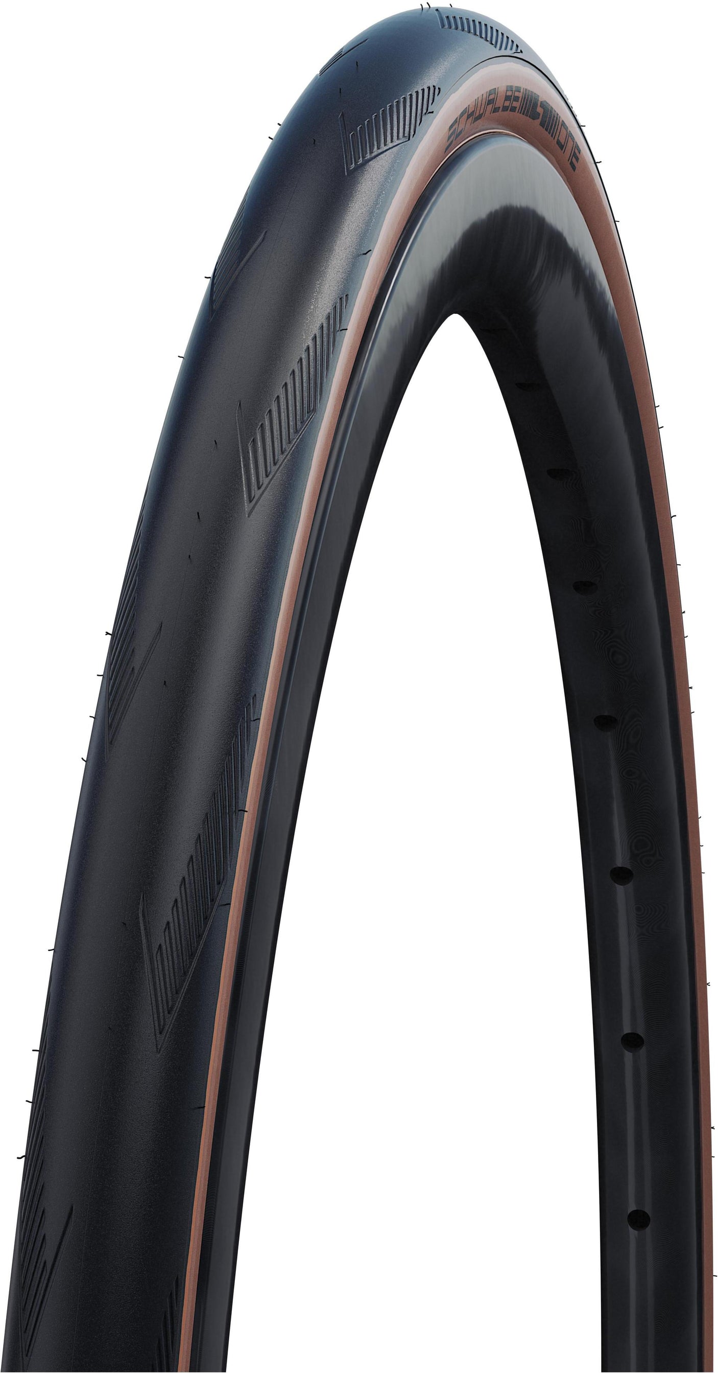 SCHWALBE One Performance vouwband 28x1.20" RaceGuard SnakeSkin Addix bruin/zwart