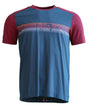 Zimtstern TrailFlowz Shirt SS Heren French Navy/Windsor Wine