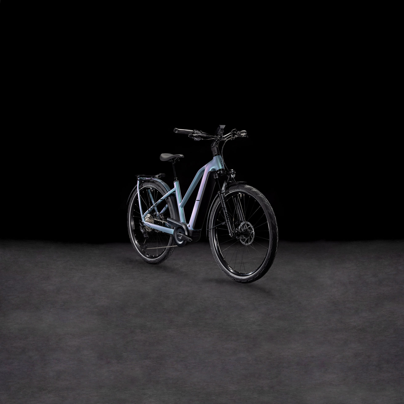 Cube Kathmandu Hybrid SLX 800 Trapez 800 smaragdgroen´n´black